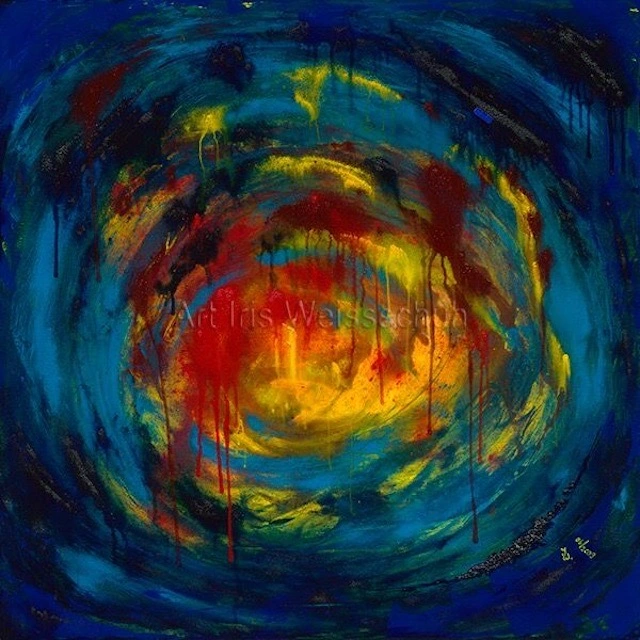 Malerei „Inner Life“ von Iris Weissschuh
