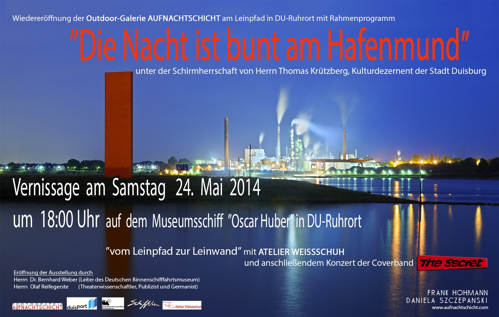 Museumsschiff Vernissage Outdoor-Galerie 2014