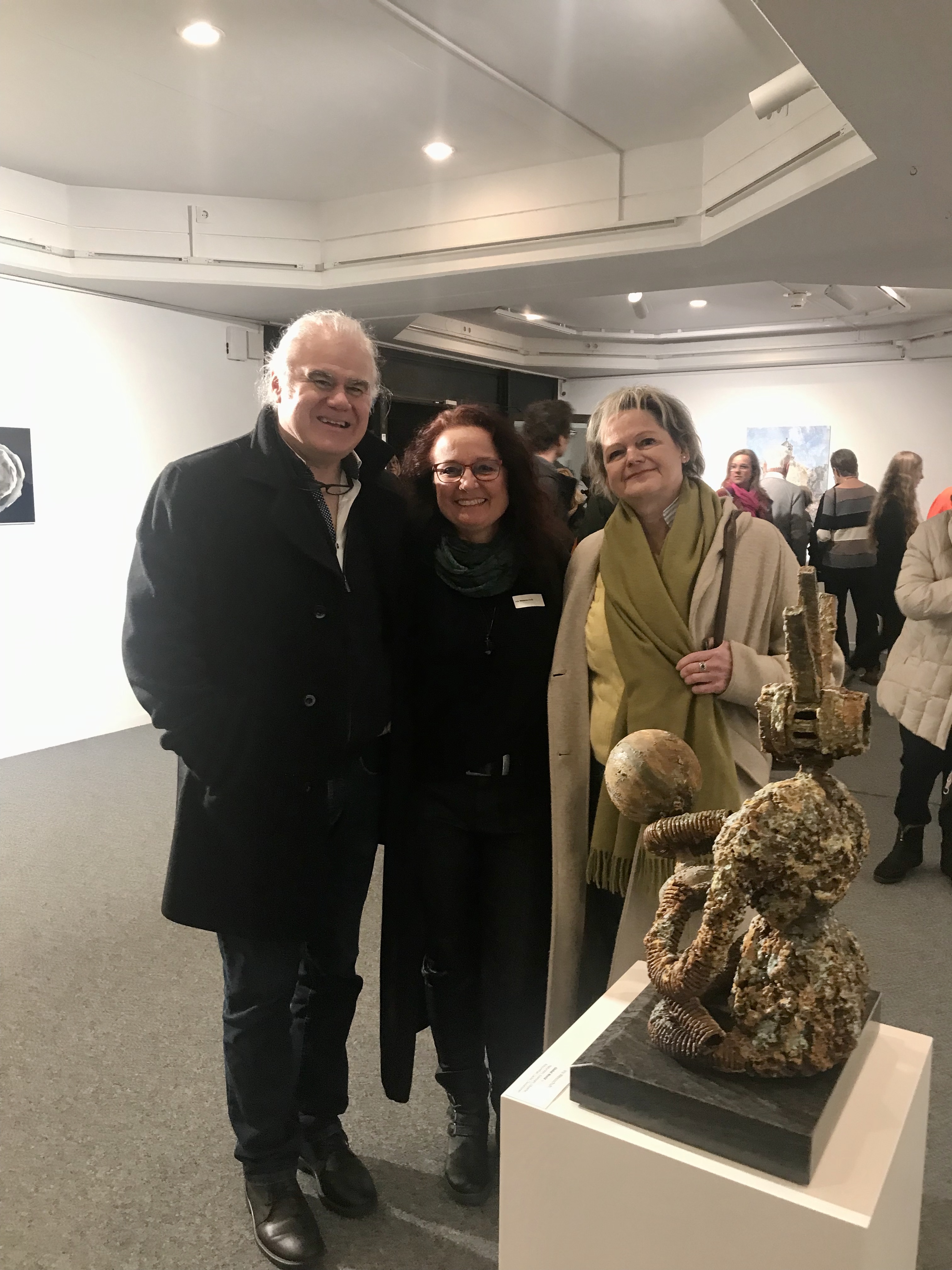 Museum Wesel Ausstellung 2023 mit Galeristen Klose